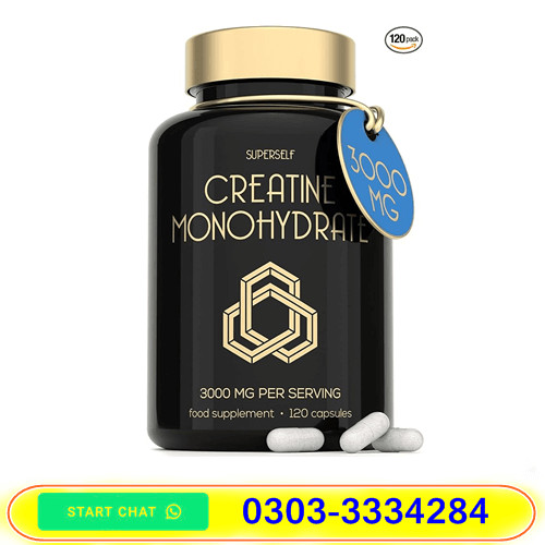 Superself Creatine Monohydrate Capsules 3000mg in Pakistan